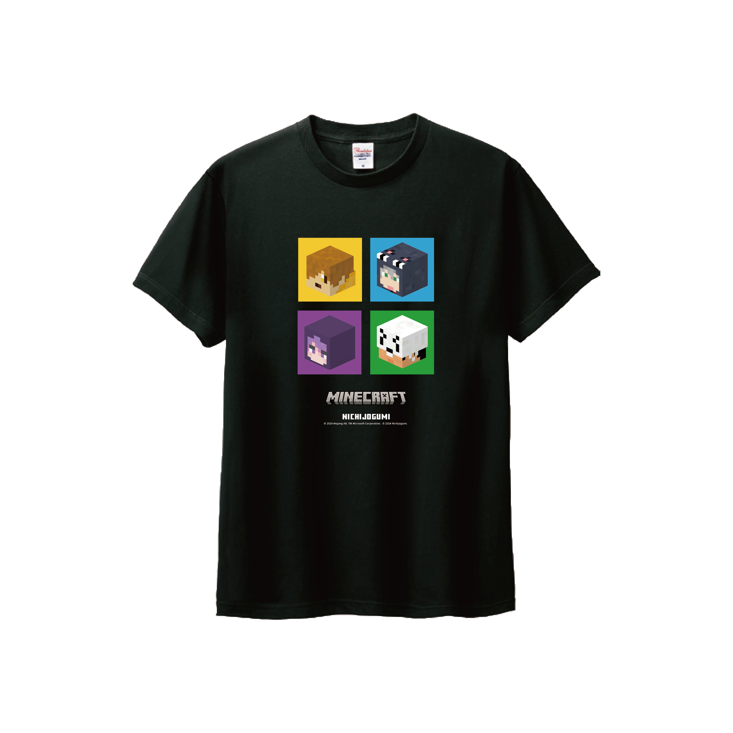 日常組モチーフのデザインTシャツ