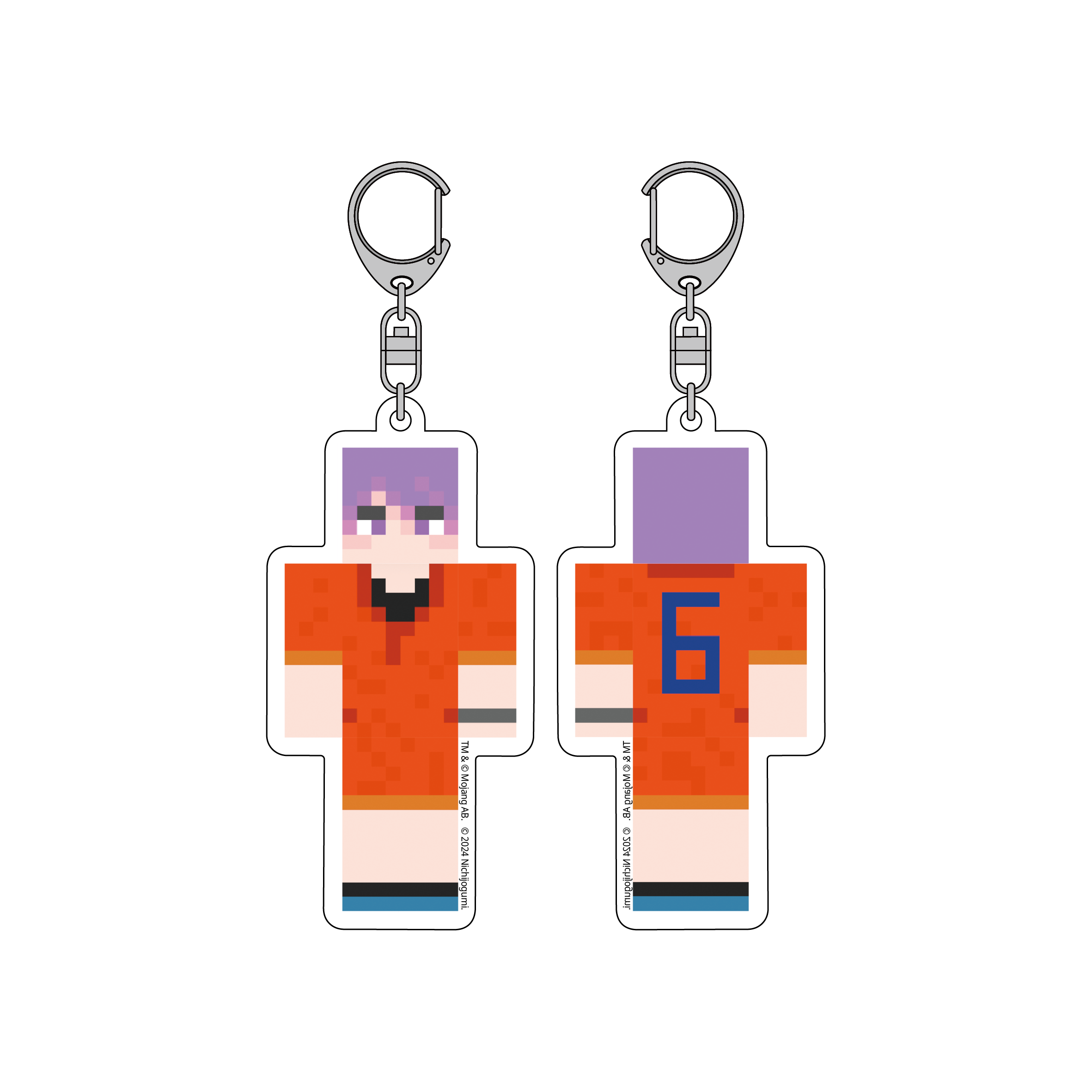 トレーディングアクリルキーホルダー