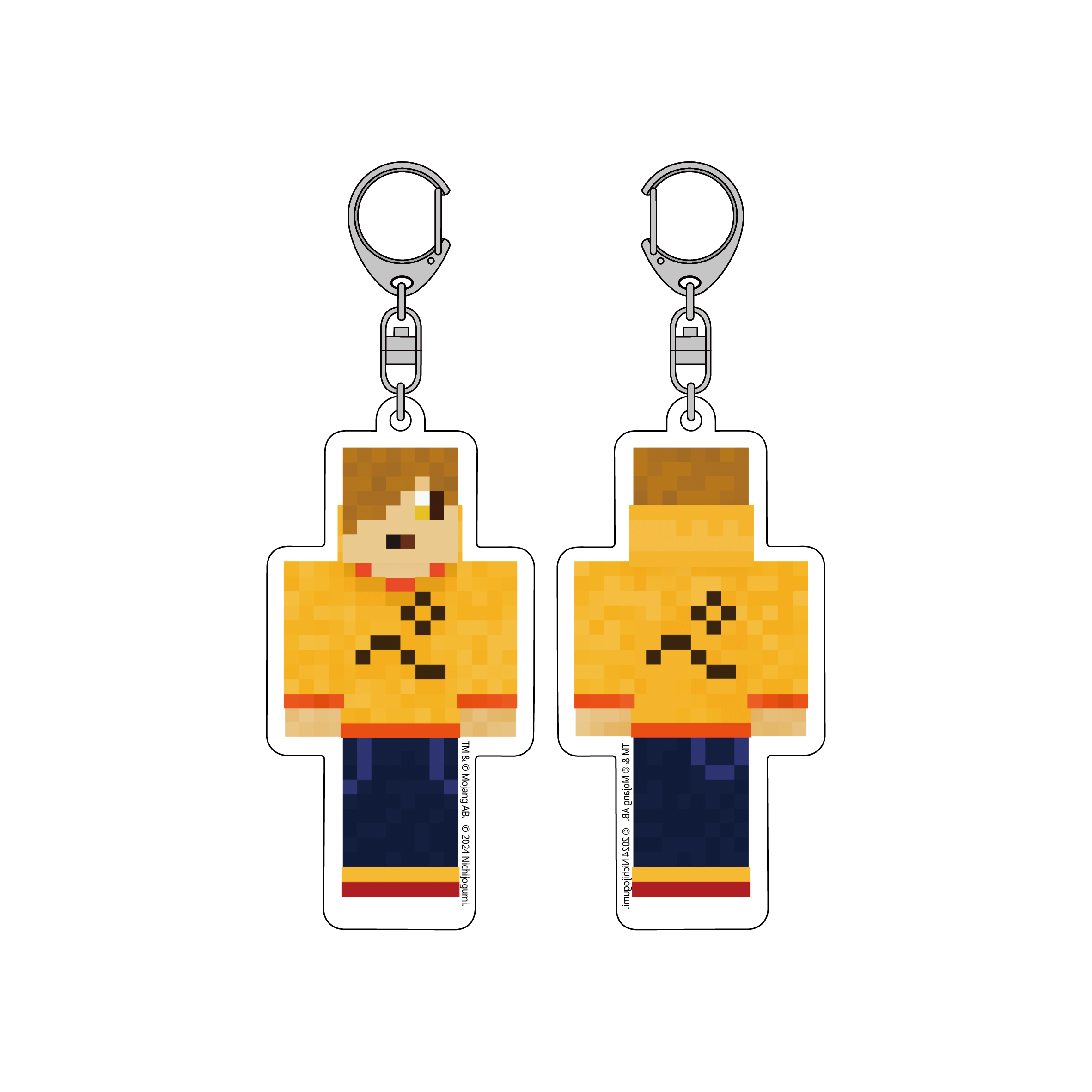 トレーディングアクリルキーホルダー