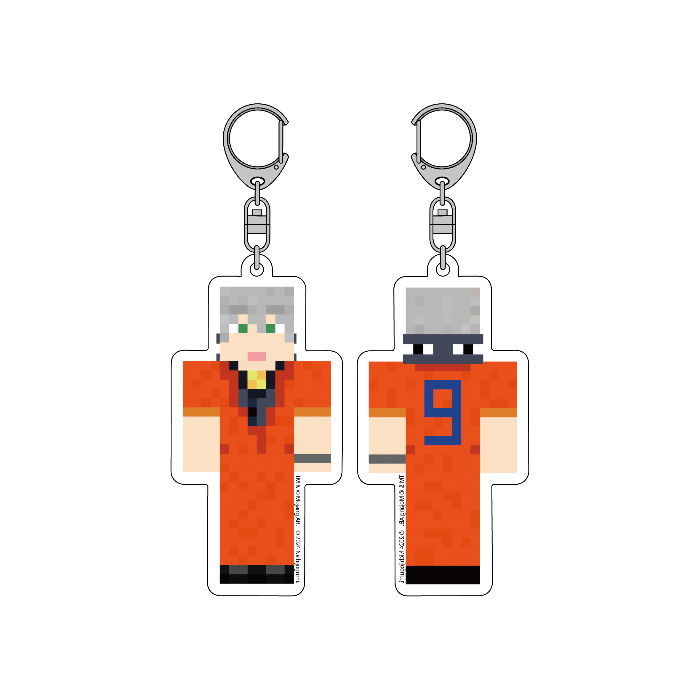 トレーディングアクリルキーホルダー