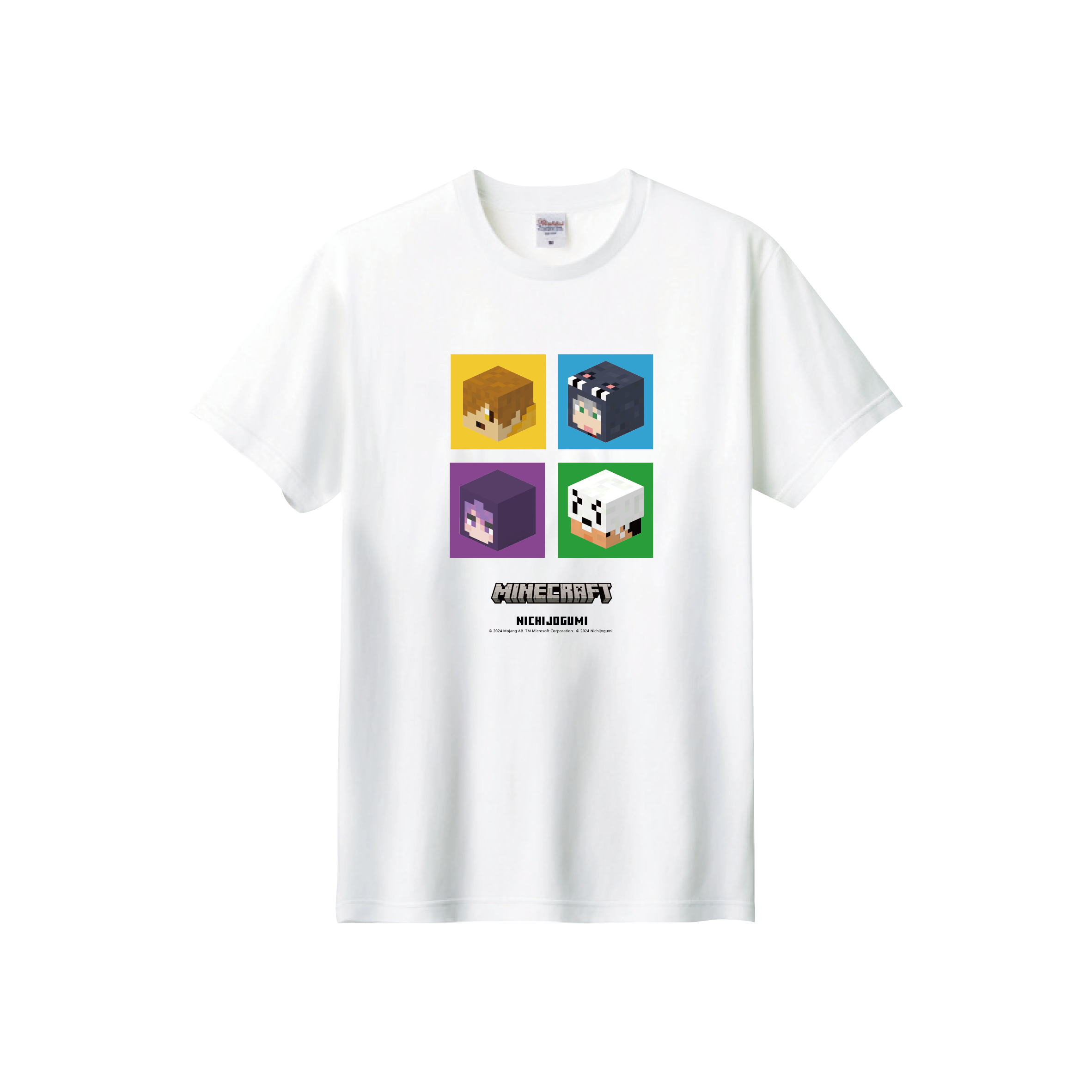 日常組モチーフのデザインTシャツ