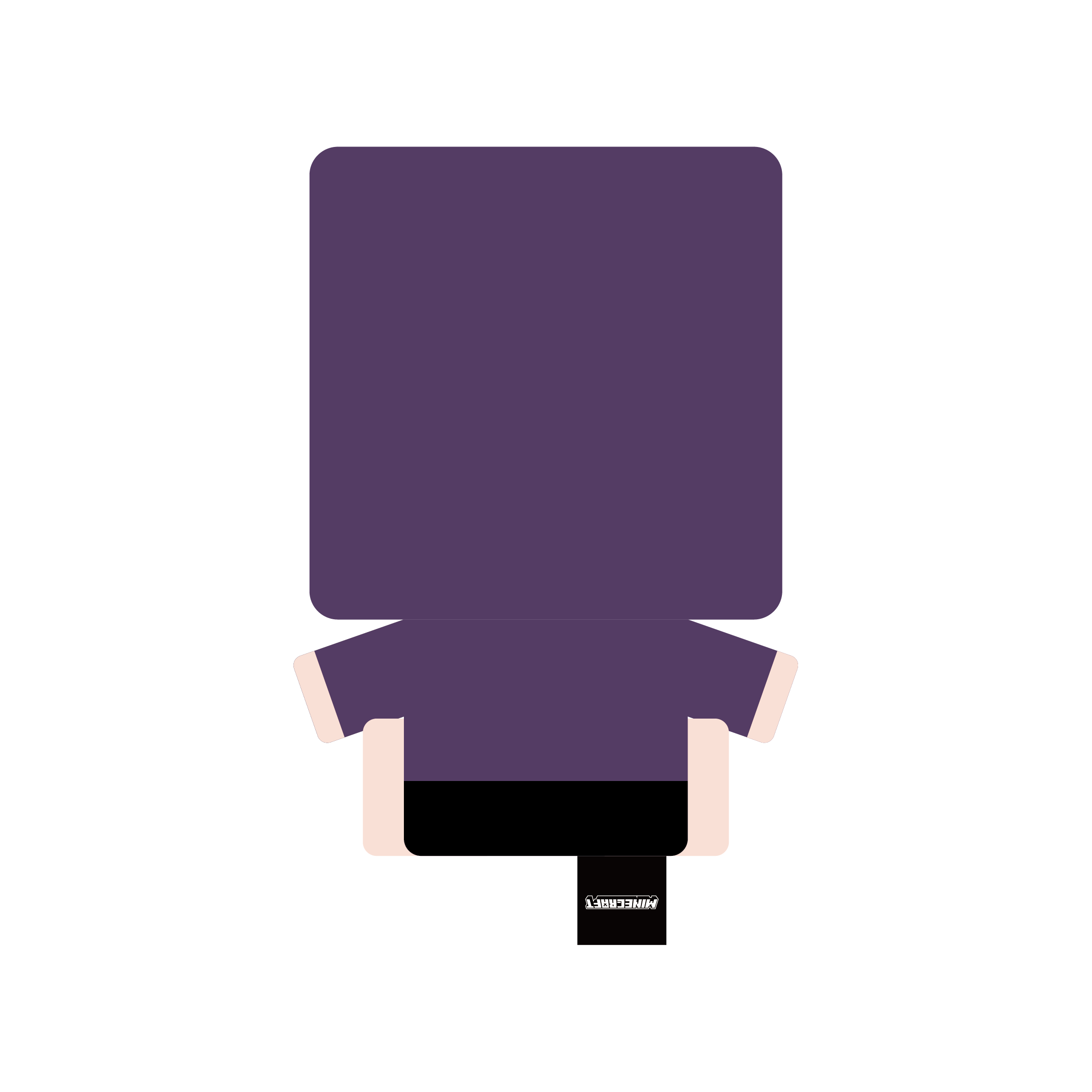 日常組のマインクラフトスキンのぬいぐるみ