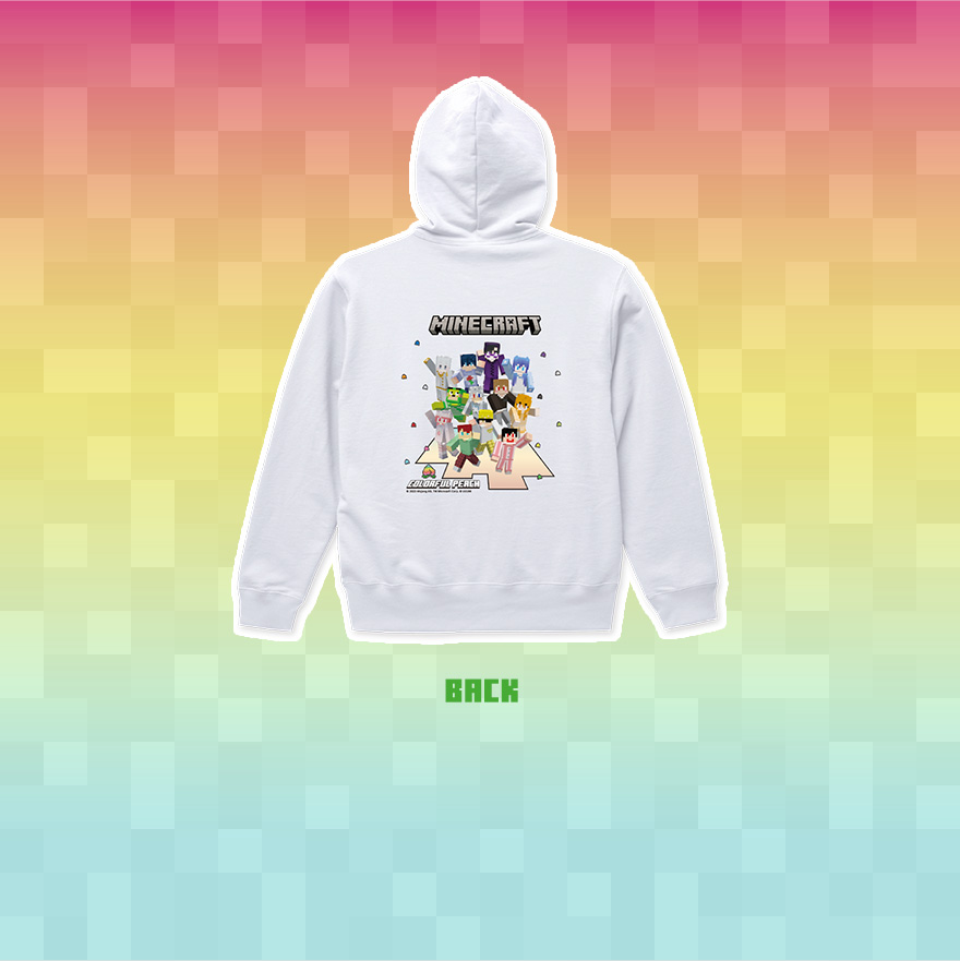 パーカー BACK
